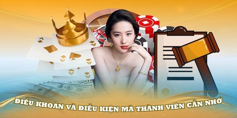 Những điều khoản và điều kiện mà thành viên cần nhớ rõ